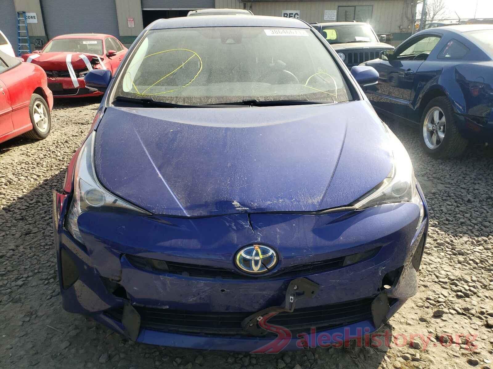 JTDKBRFU4H3558025 2017 TOYOTA PRIUS