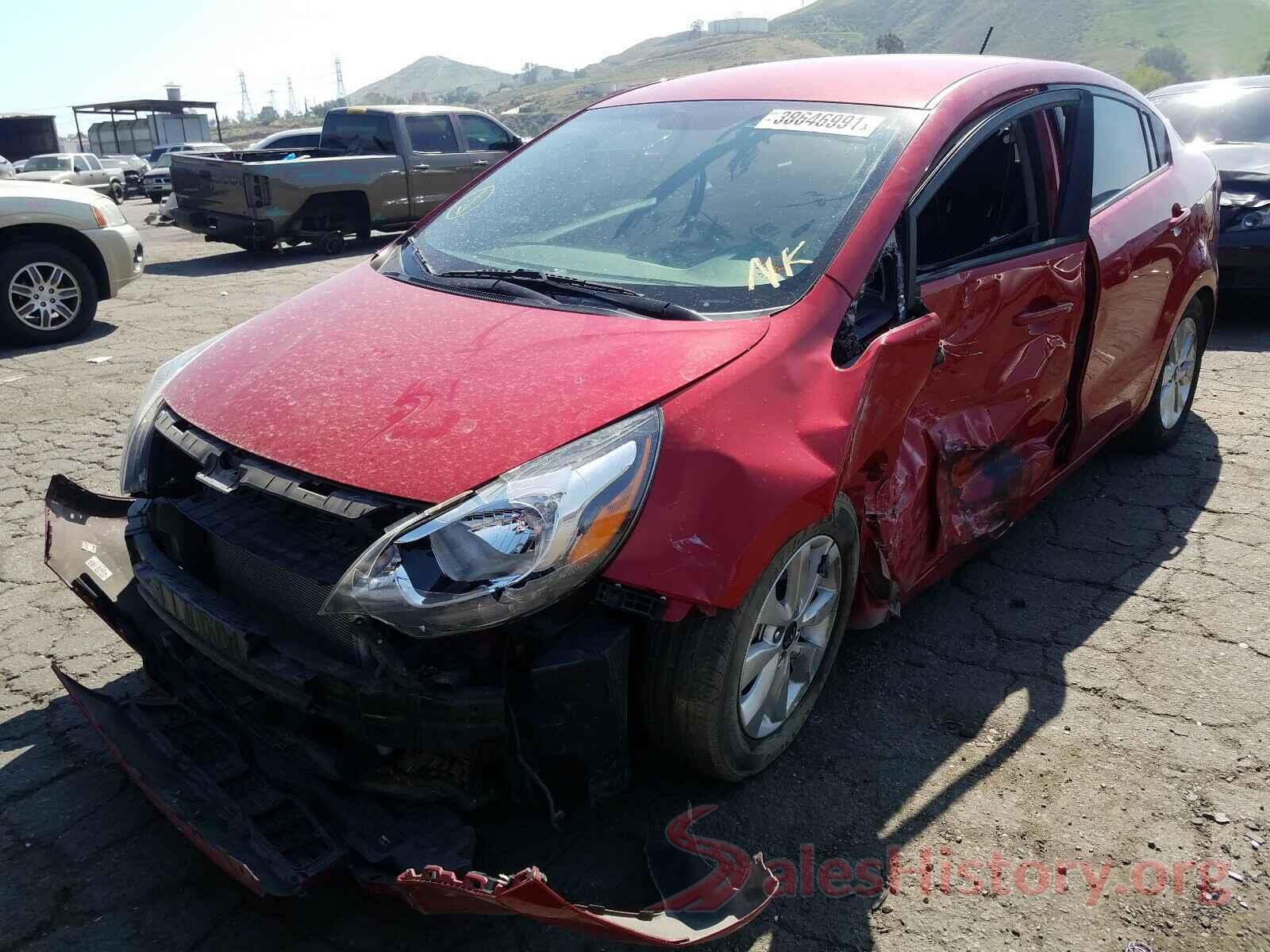 KNADN4A32H6071807 2017 KIA RIO