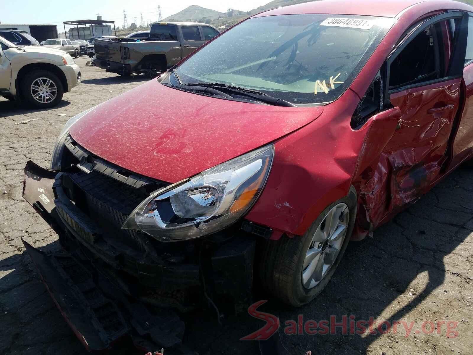 KNADN4A32H6071807 2017 KIA RIO