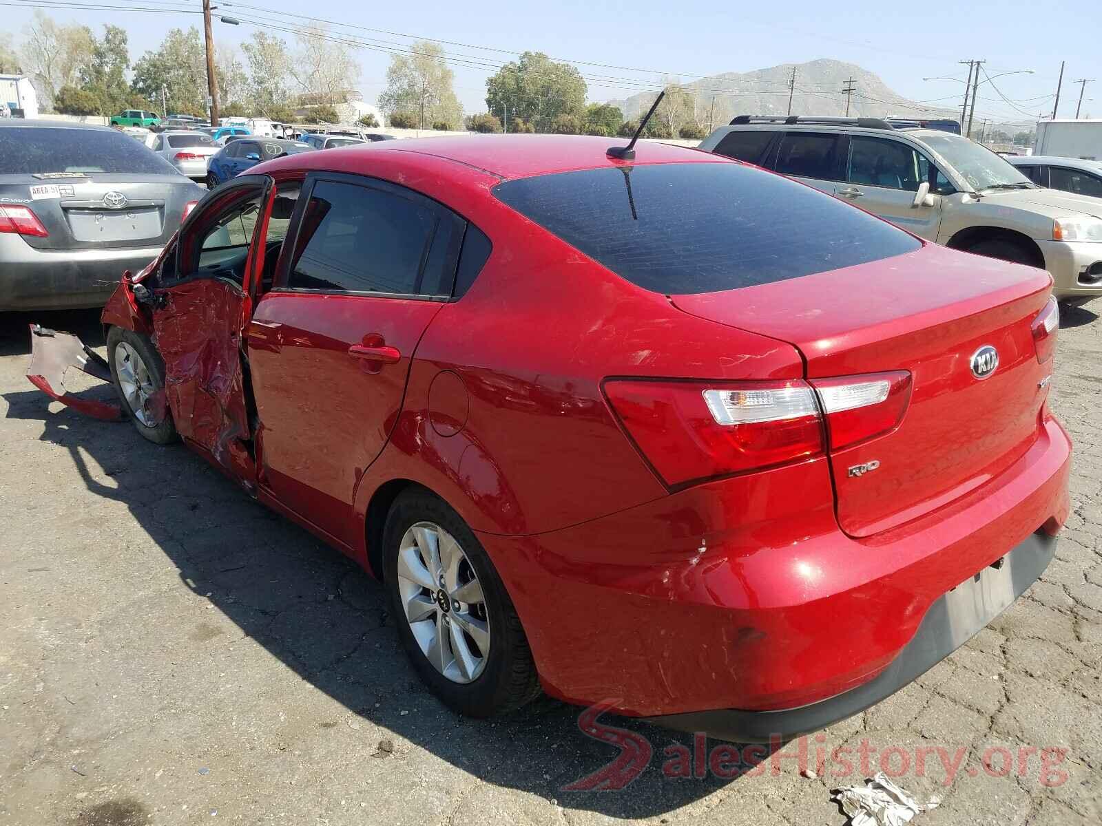 KNADN4A32H6071807 2017 KIA RIO