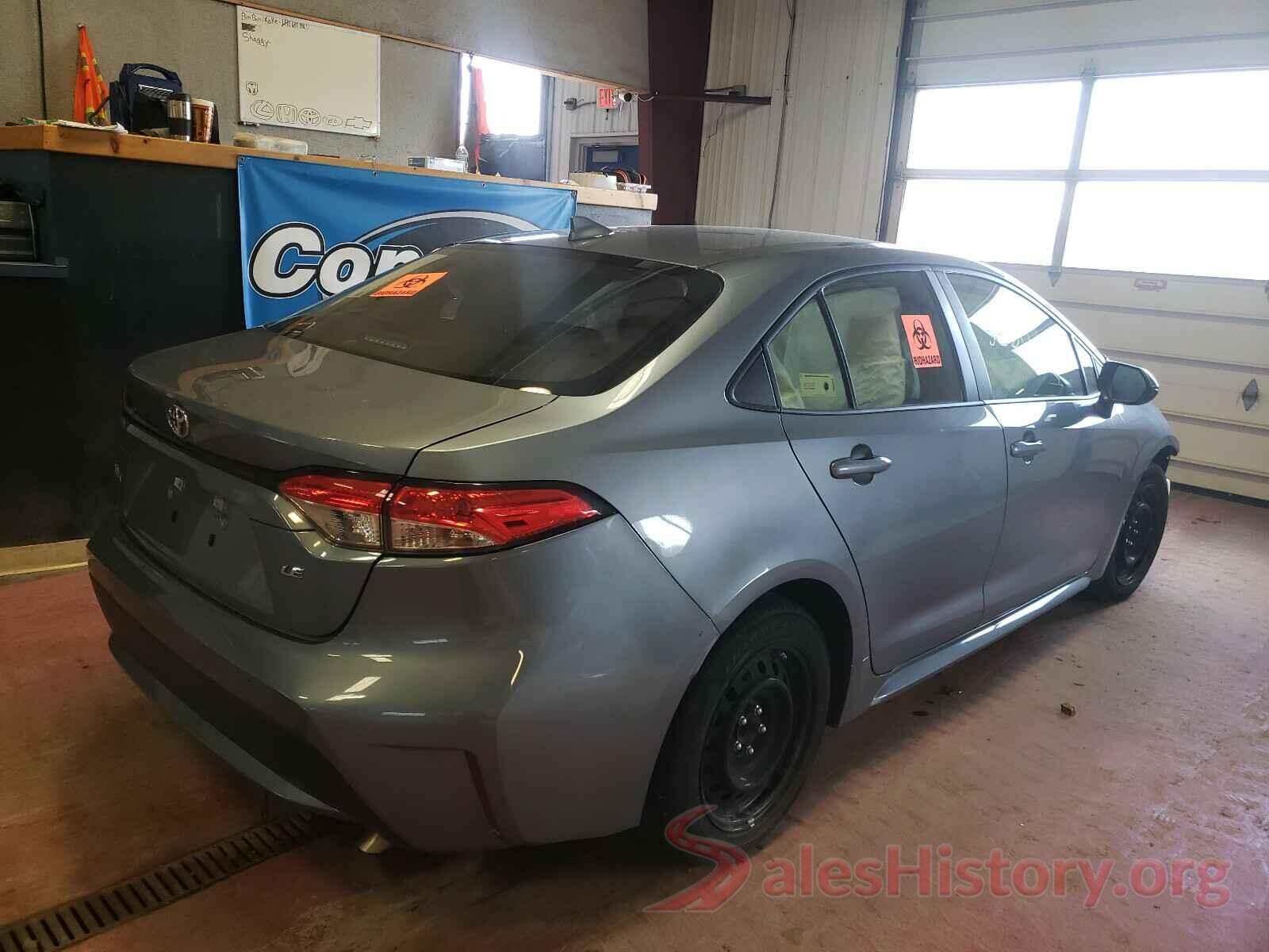 JTDEPRAE7LJ051834 2020 TOYOTA COROLLA