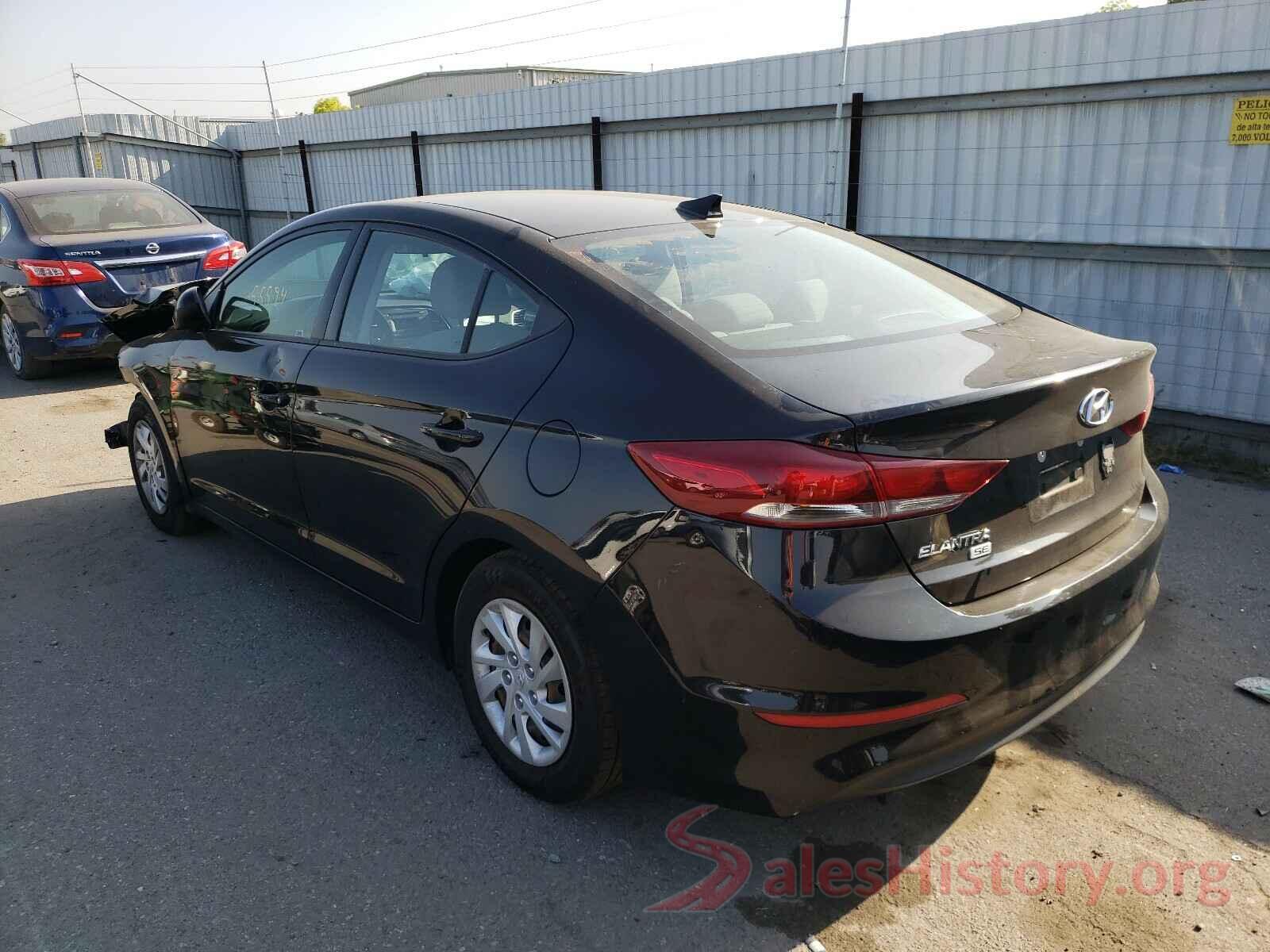 5NPD74LF0HH158650 2017 HYUNDAI ELANTRA