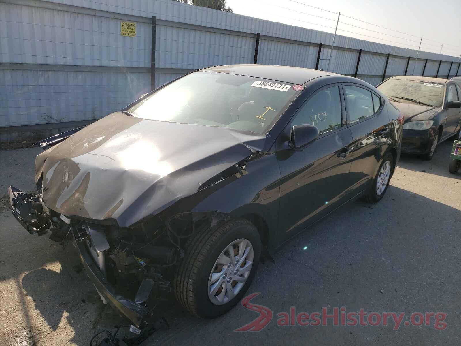 5NPD74LF0HH158650 2017 HYUNDAI ELANTRA