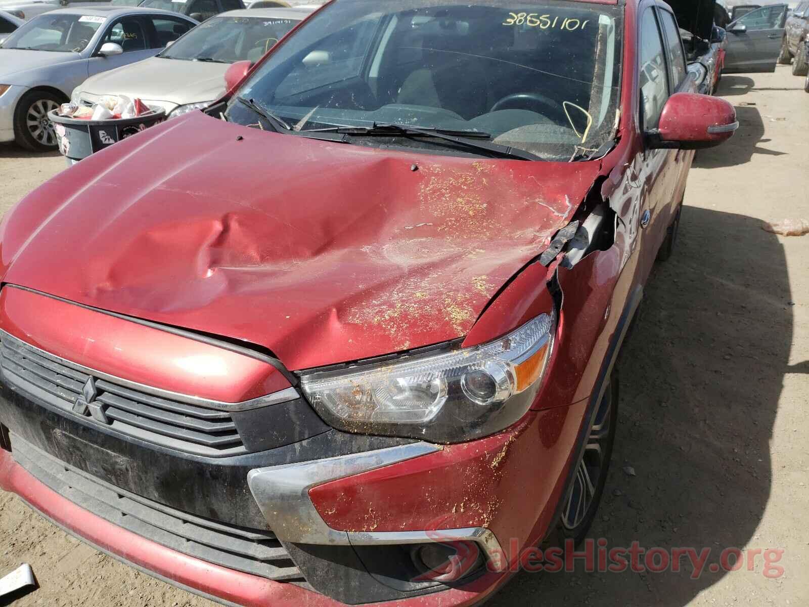 JA4AR3AU2HZ056097 2017 MITSUBISHI OUTLANDER