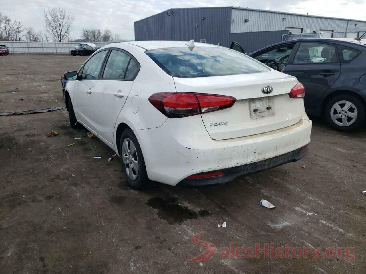 3KPFK4A71HE080189 2017 KIA FORTE