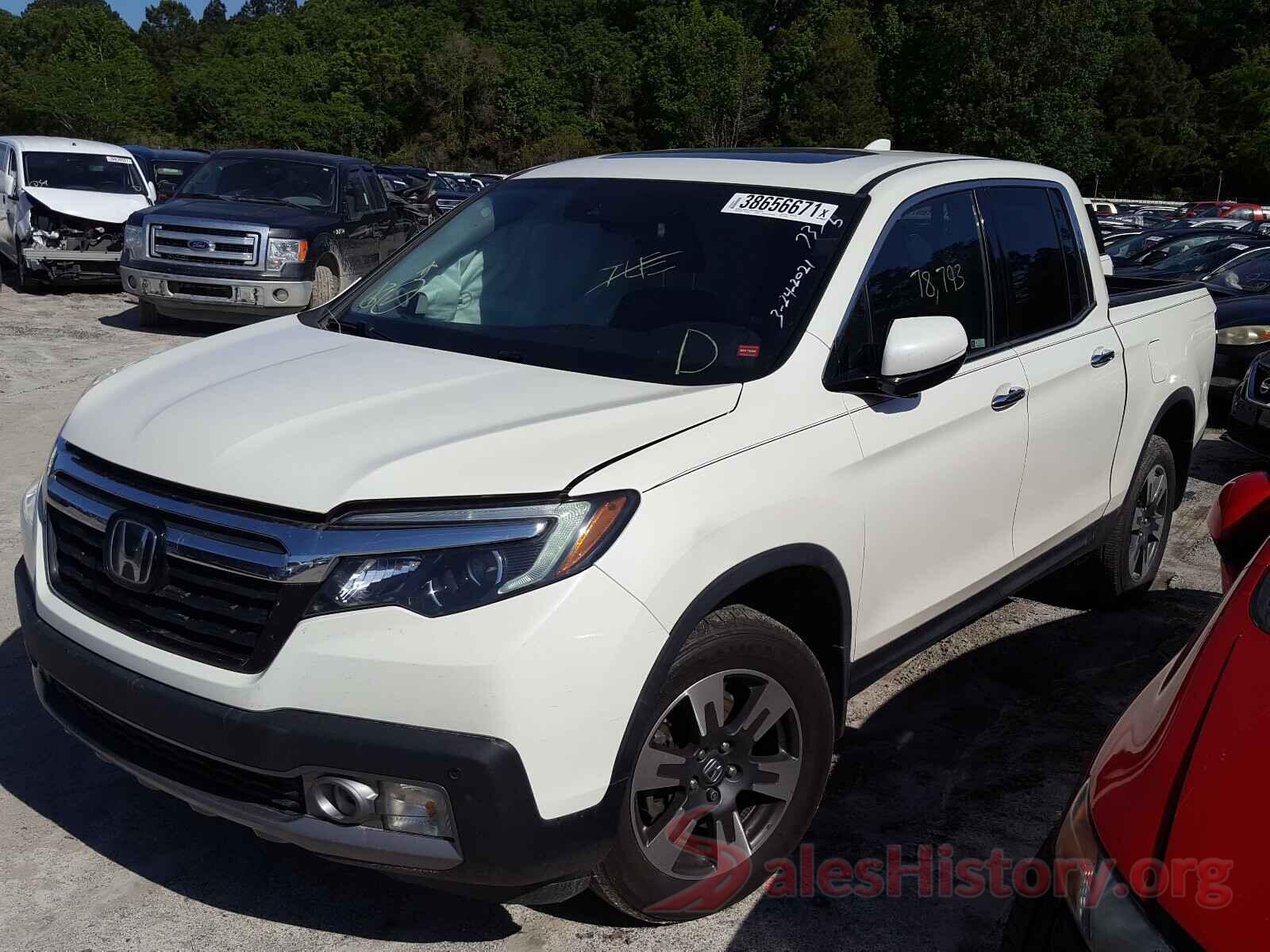 5FPYK3F78JB017335 2018 HONDA RIDGELINE