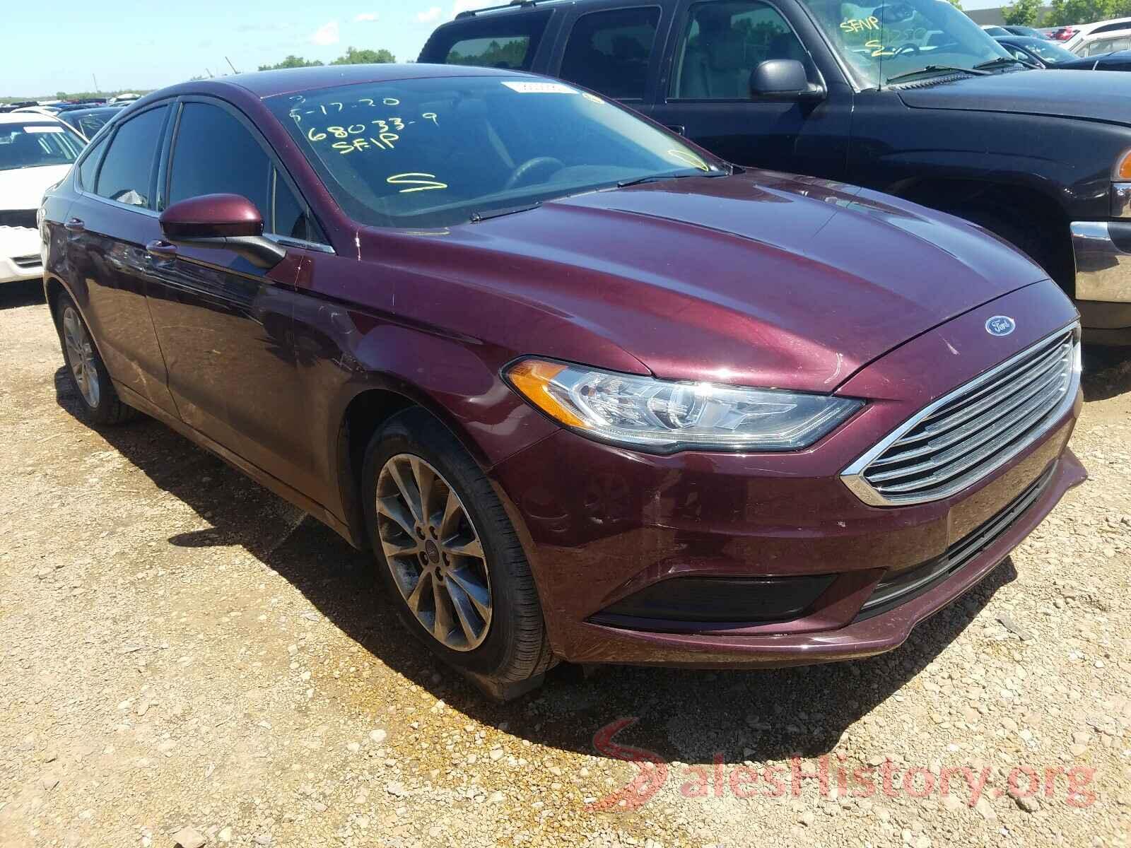 3FA6P0HD2HR303845 2017 FORD FUSION