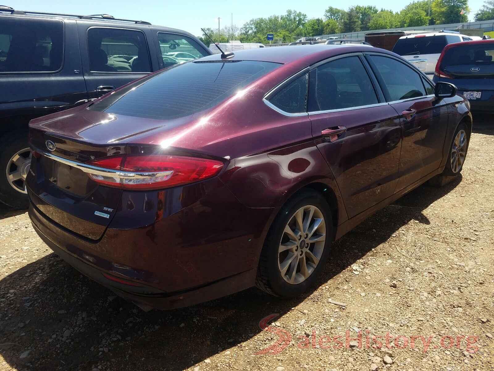 3FA6P0HD2HR303845 2017 FORD FUSION