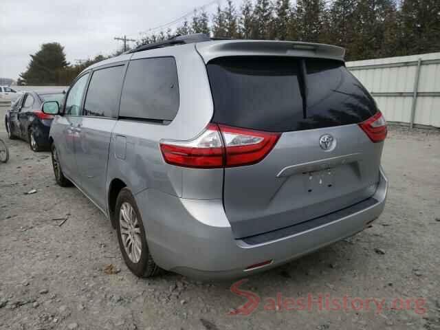 5TDYZ3DC9HS802540 2017 TOYOTA SIENNA