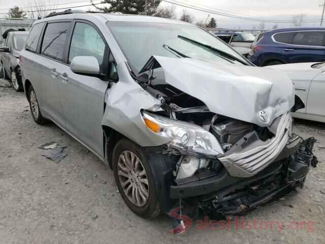 5TDYZ3DC9HS802540 2017 TOYOTA SIENNA