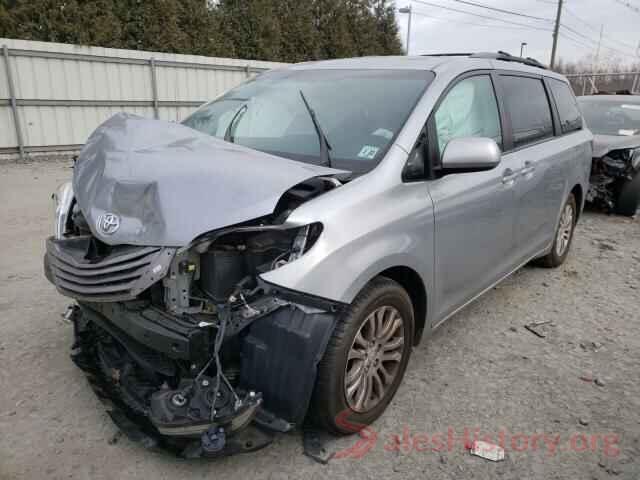 5TDYZ3DC9HS802540 2017 TOYOTA SIENNA