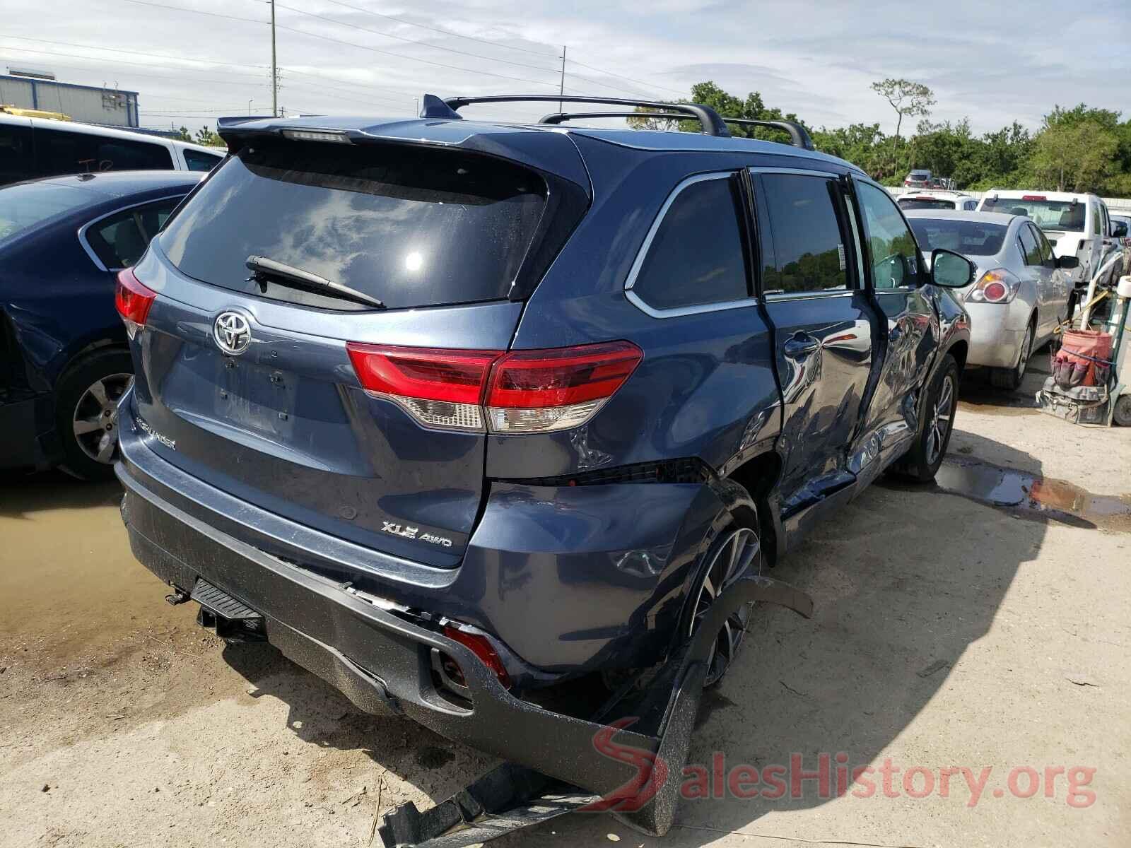 5TDJZRFH6HS520742 2017 TOYOTA HIGHLANDER