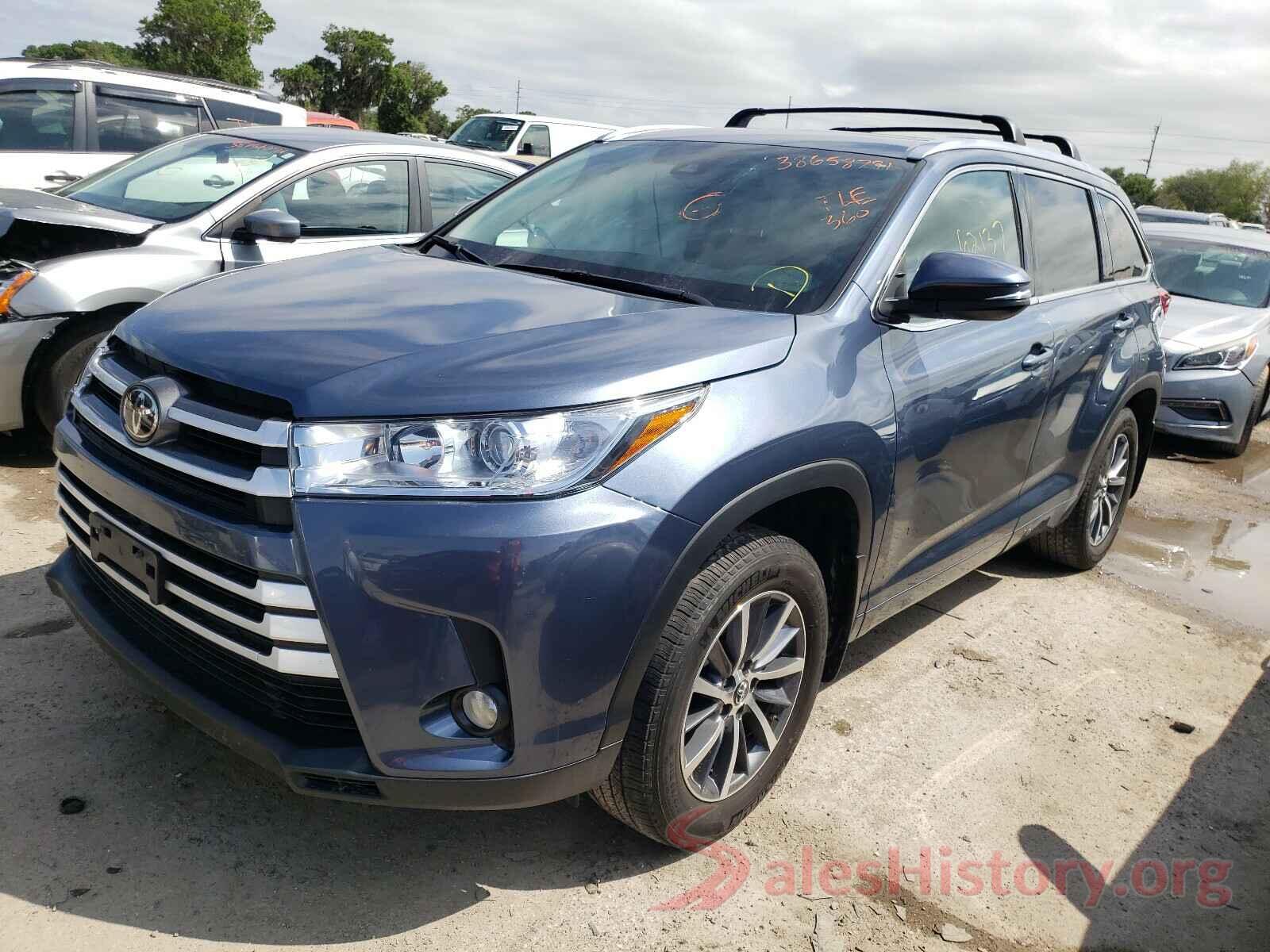 5TDJZRFH6HS520742 2017 TOYOTA HIGHLANDER