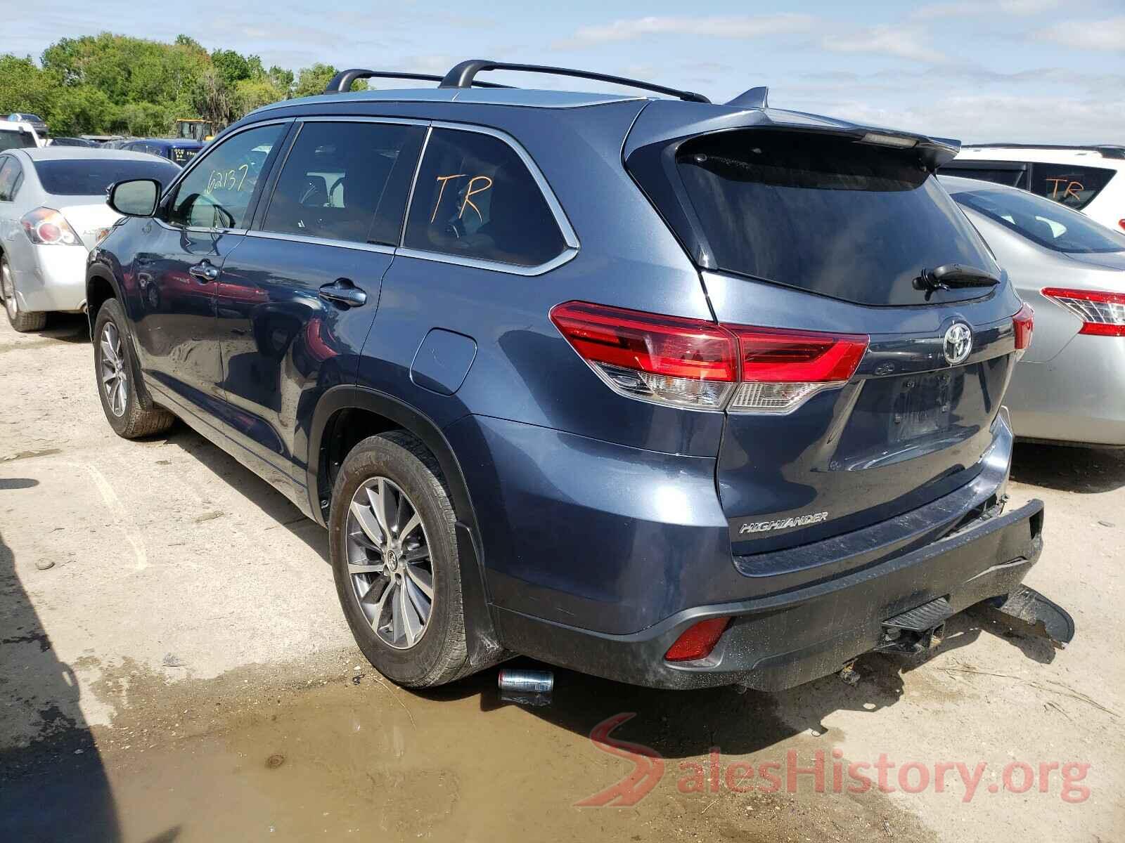 5TDJZRFH6HS520742 2017 TOYOTA HIGHLANDER