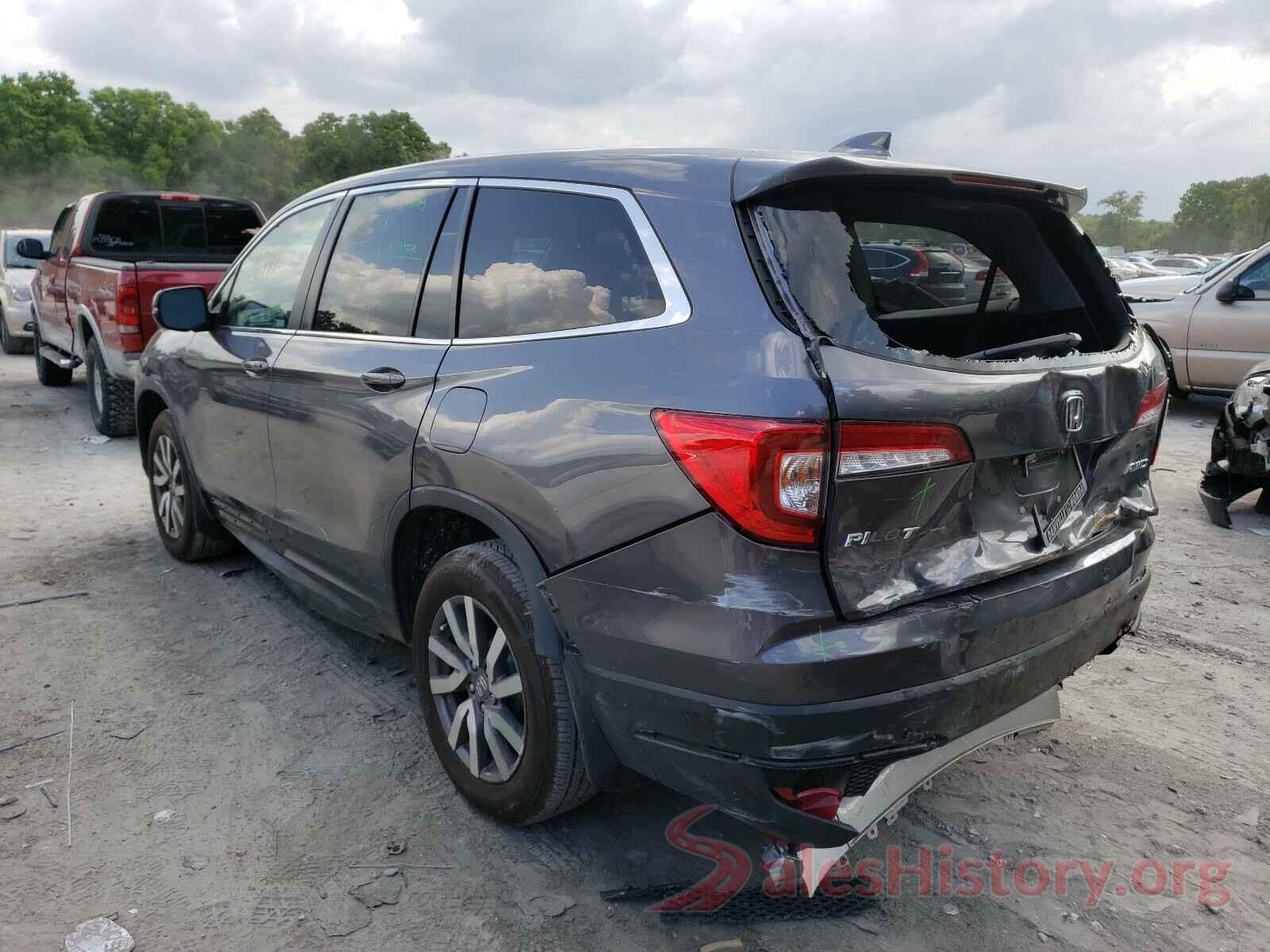 5FNYF6H56KB100662 2019 HONDA PILOT