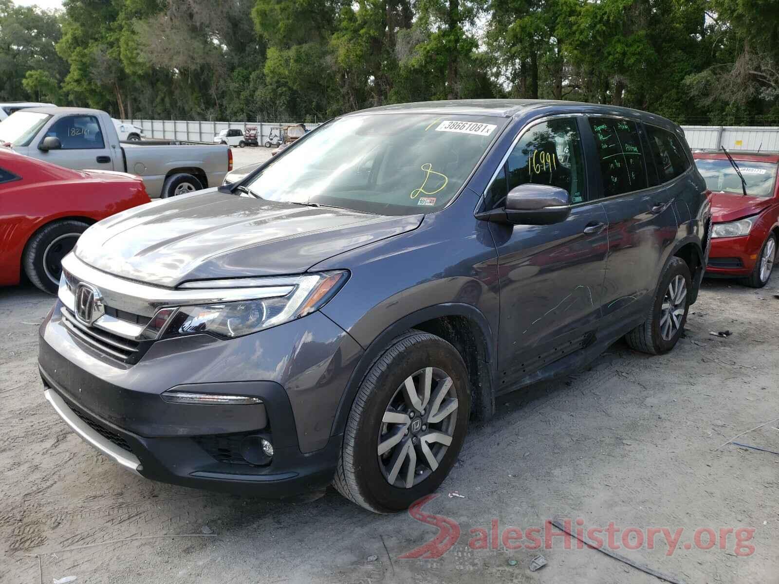 5FNYF6H56KB100662 2019 HONDA PILOT