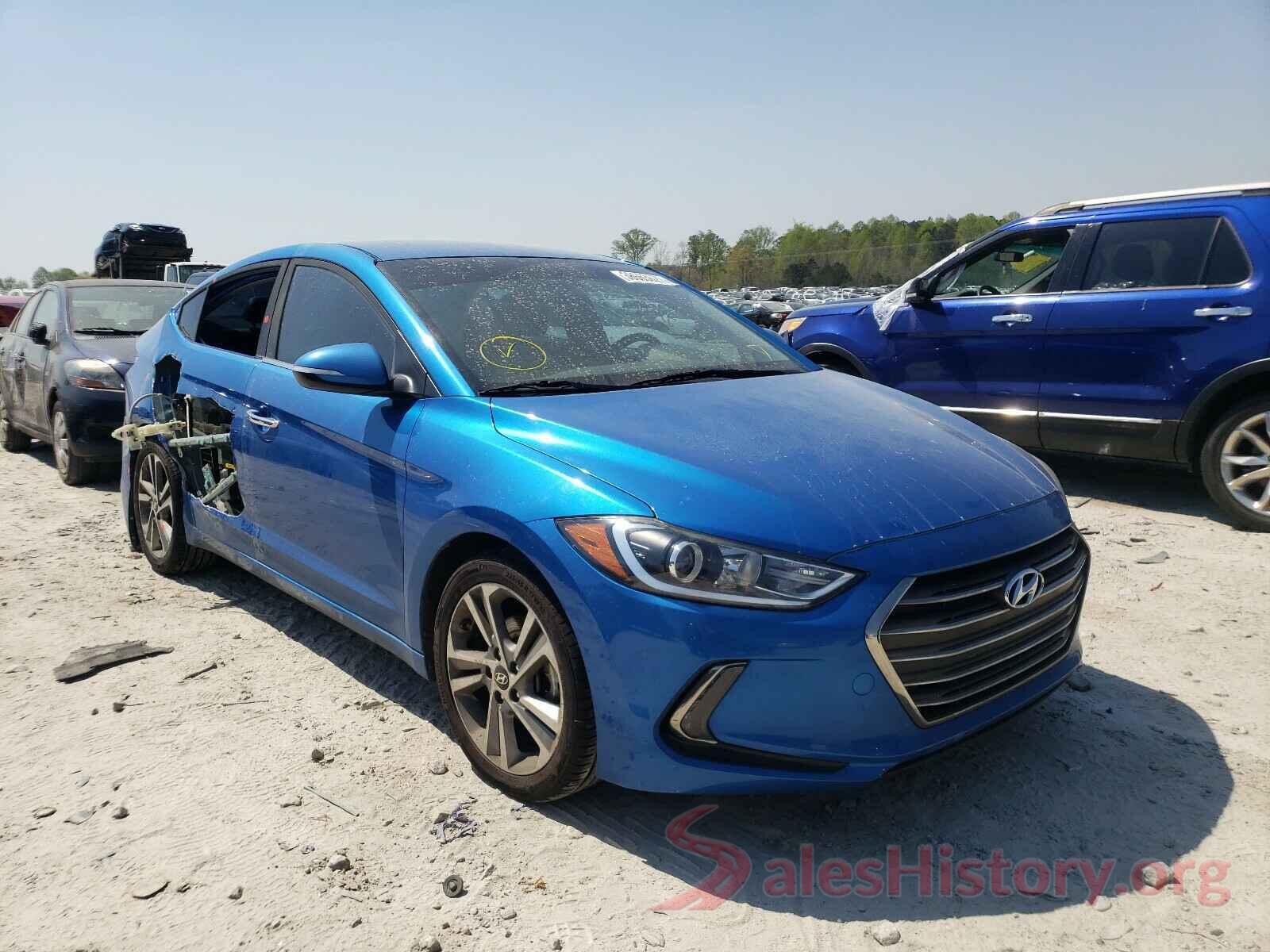 KMHD84LF6HU102002 2017 HYUNDAI ELANTRA