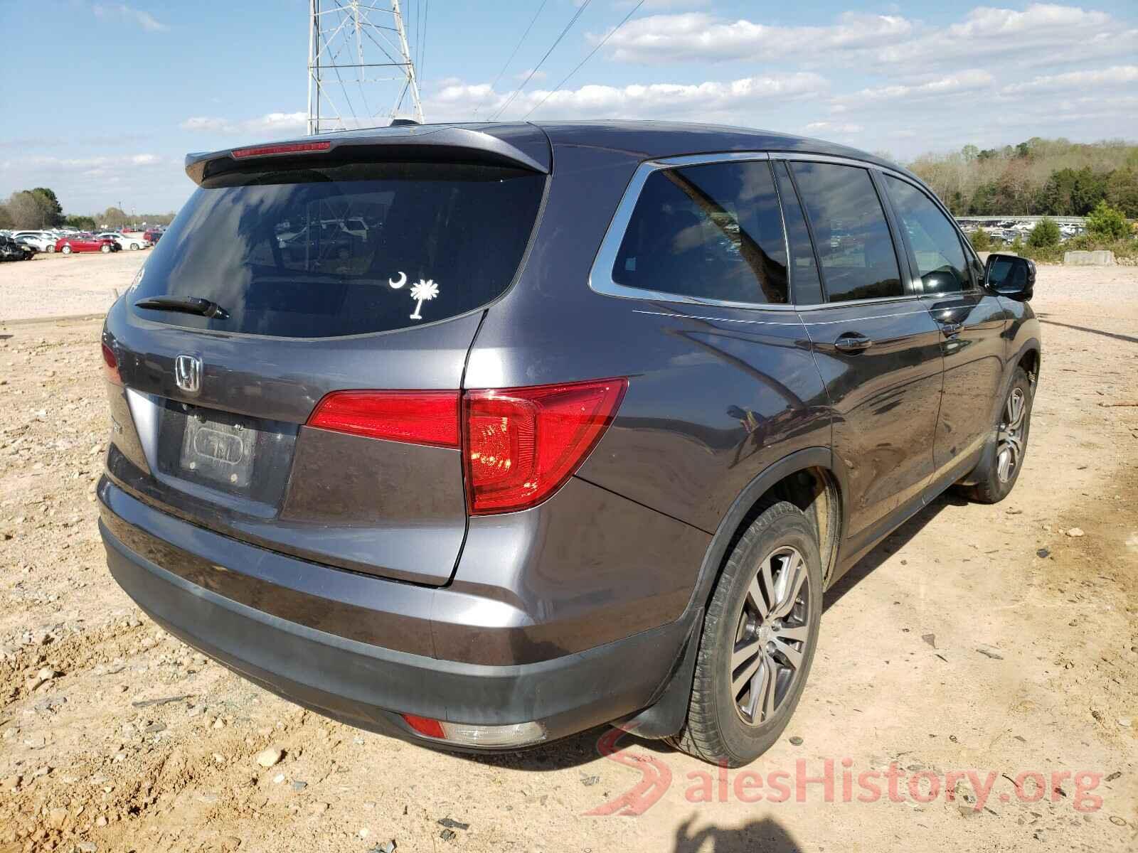 5FNYF5H58GB020653 2016 HONDA PILOT