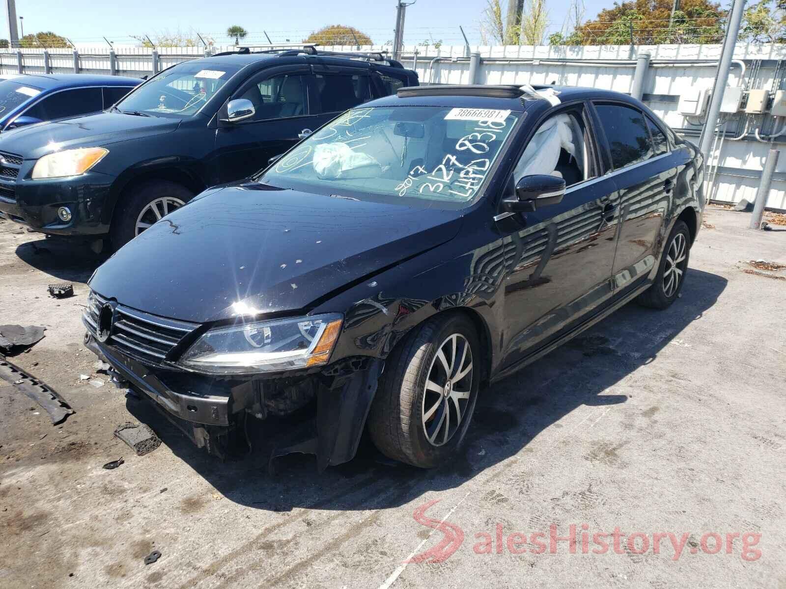 3VWDB7AJ9HM378318 2017 VOLKSWAGEN JETTA