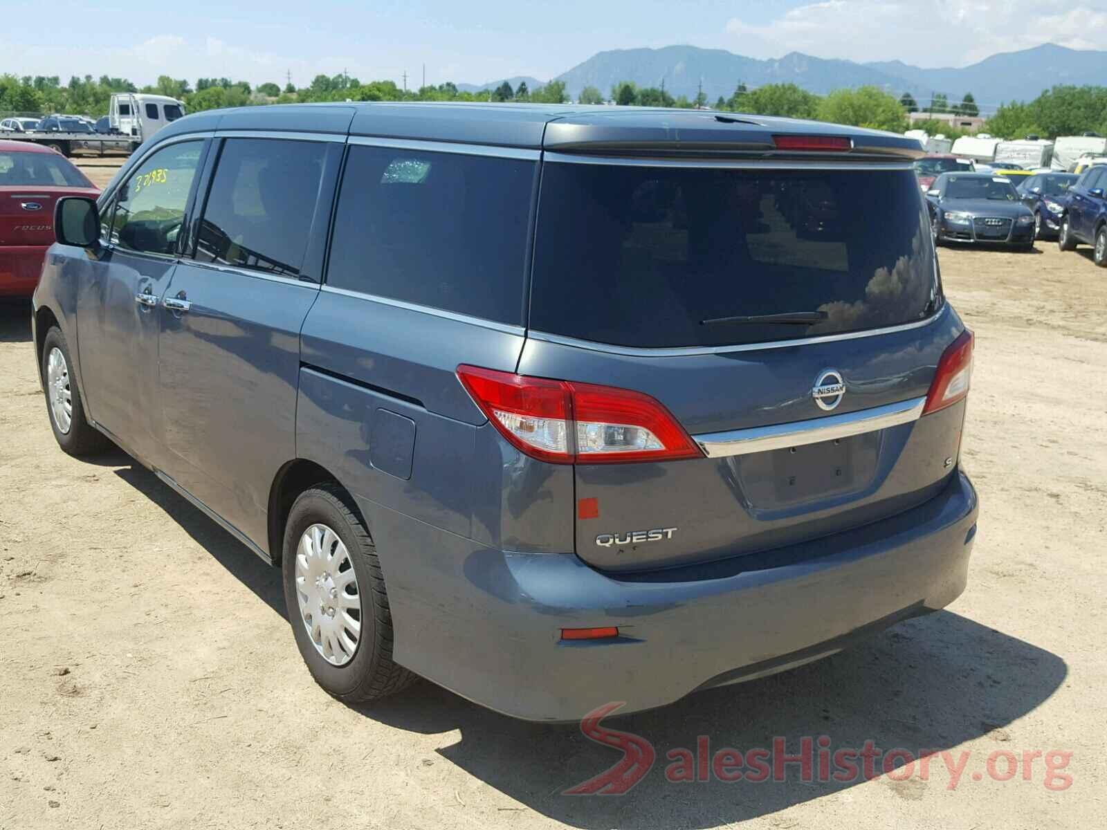 JN8AE2KP4C9030389 2012 NISSAN QUEST S