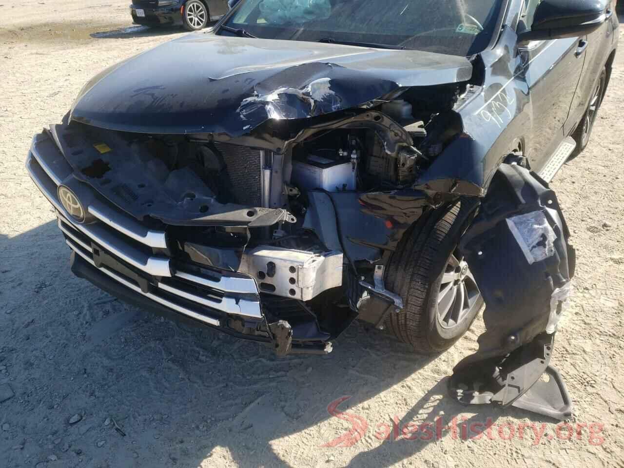 5TDJZRFH3JS856709 2018 TOYOTA HIGHLANDER