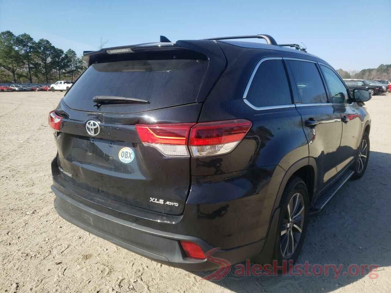 5TDJZRFH3JS856709 2018 TOYOTA HIGHLANDER