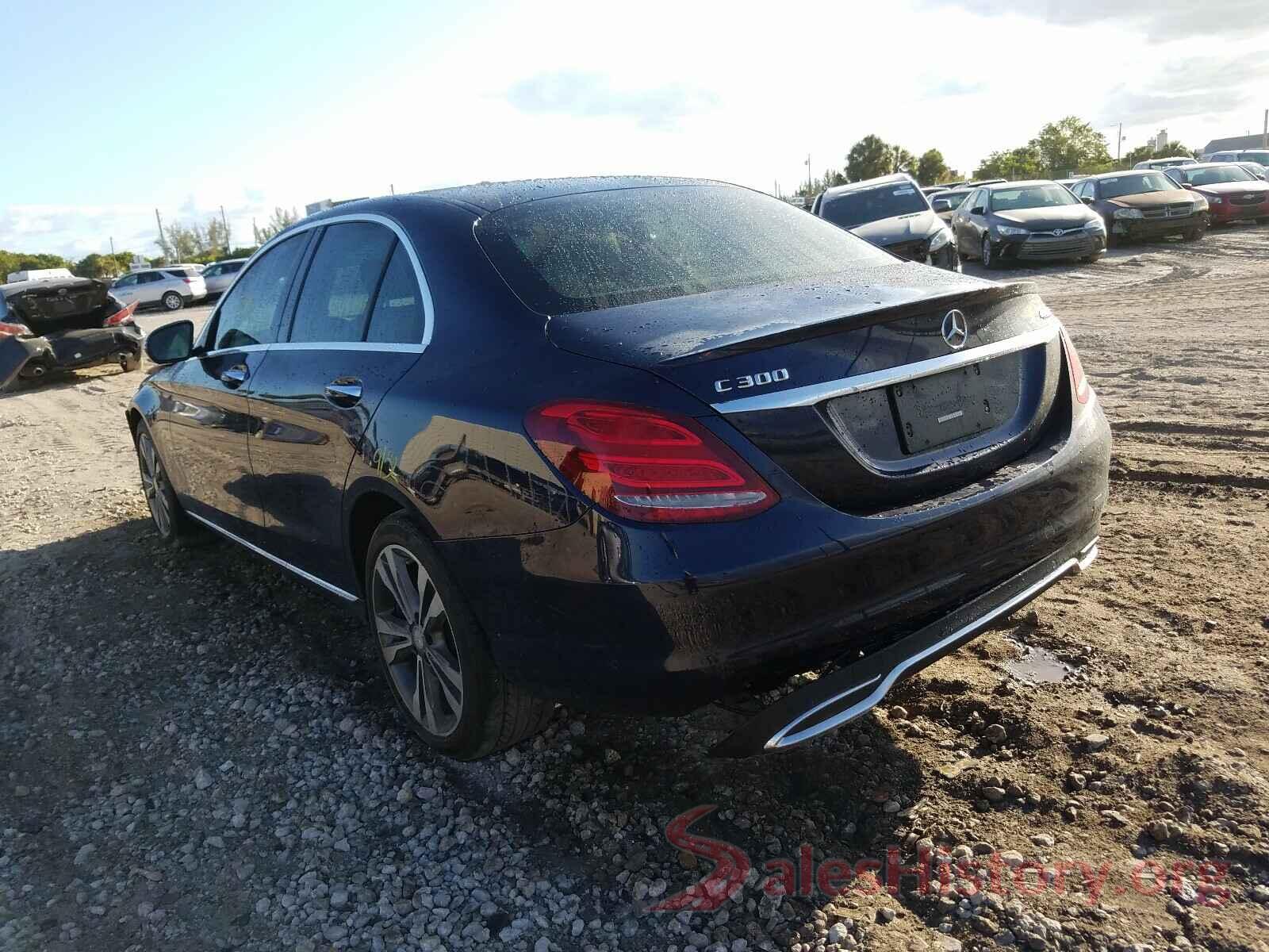 55SWF4KB4GU165221 2016 MERCEDES-BENZ C CLASS