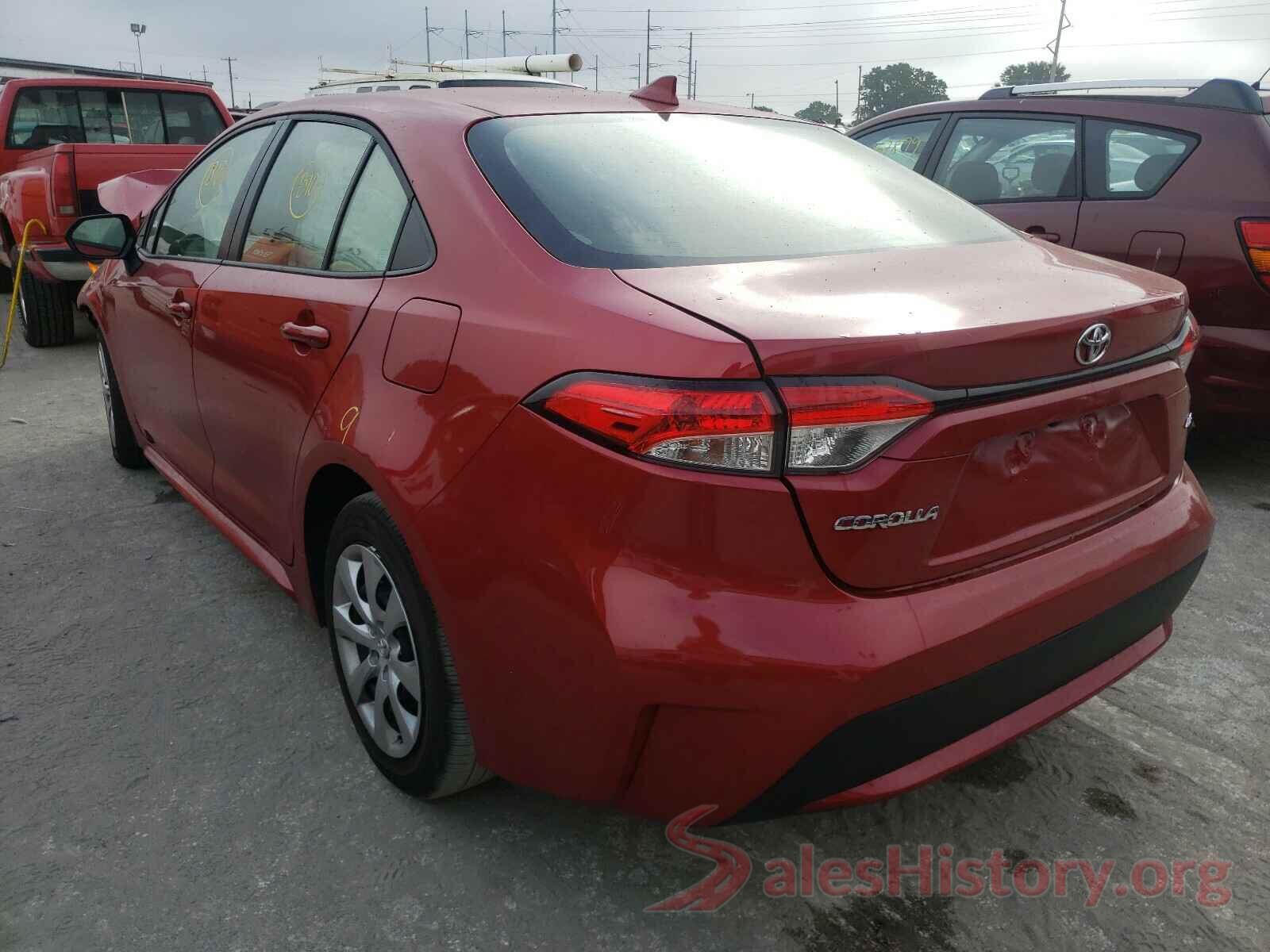 JTDEPRAE6LJ102756 2020 TOYOTA COROLLA