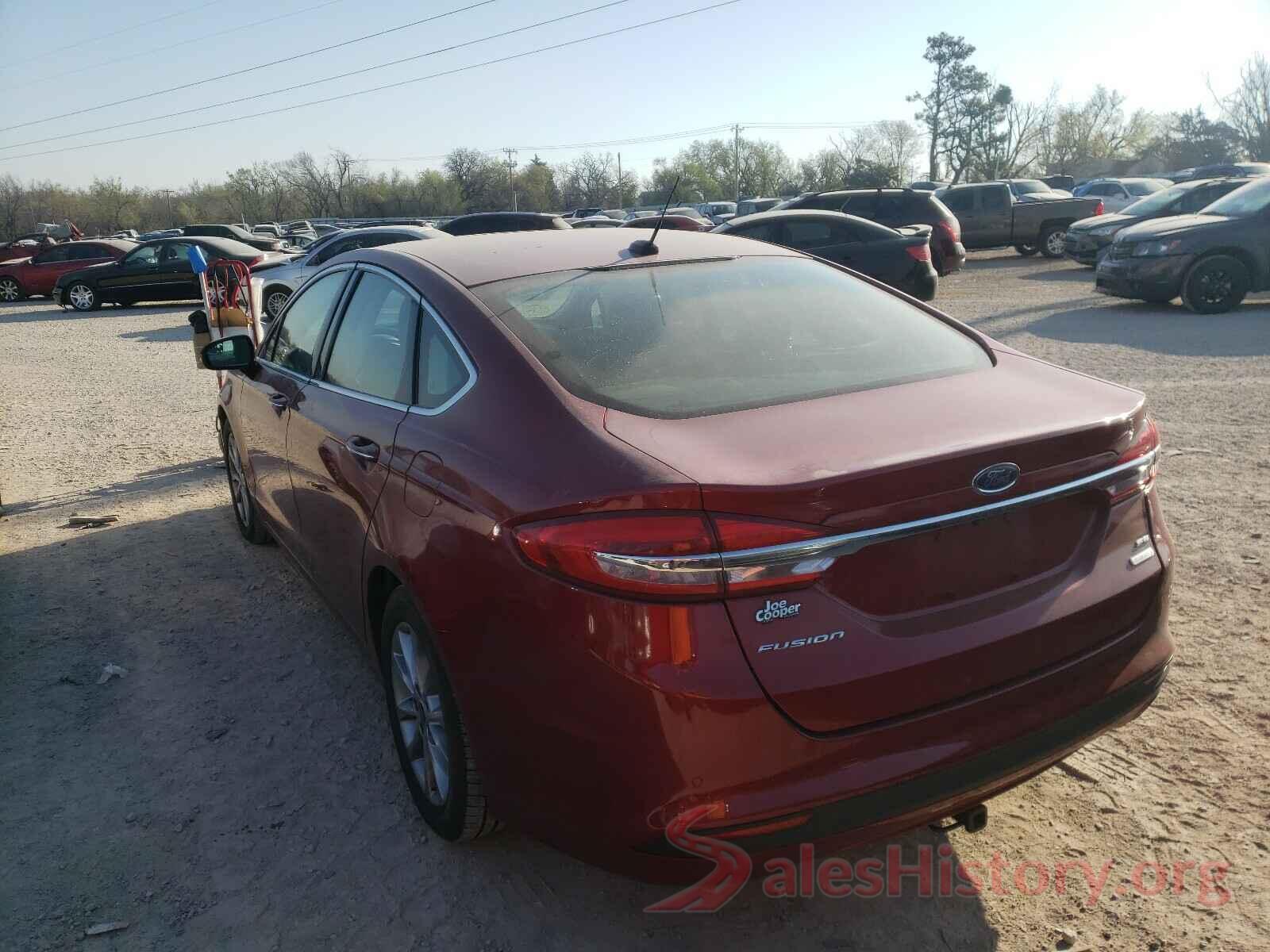 3FA6P0HD6HR241334 2017 FORD FUSION