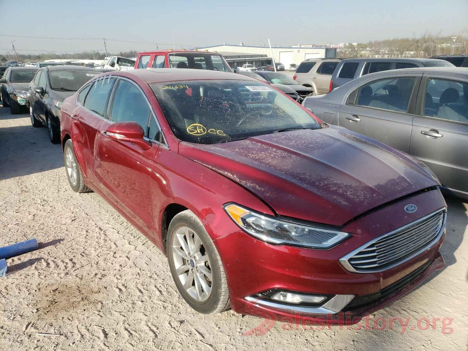 3FA6P0HD6HR241334 2017 FORD FUSION