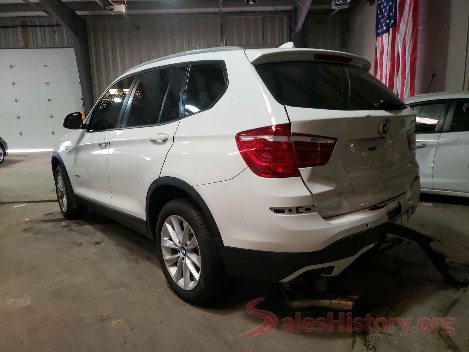 5UXWX9C57G0D92567 2016 BMW X3