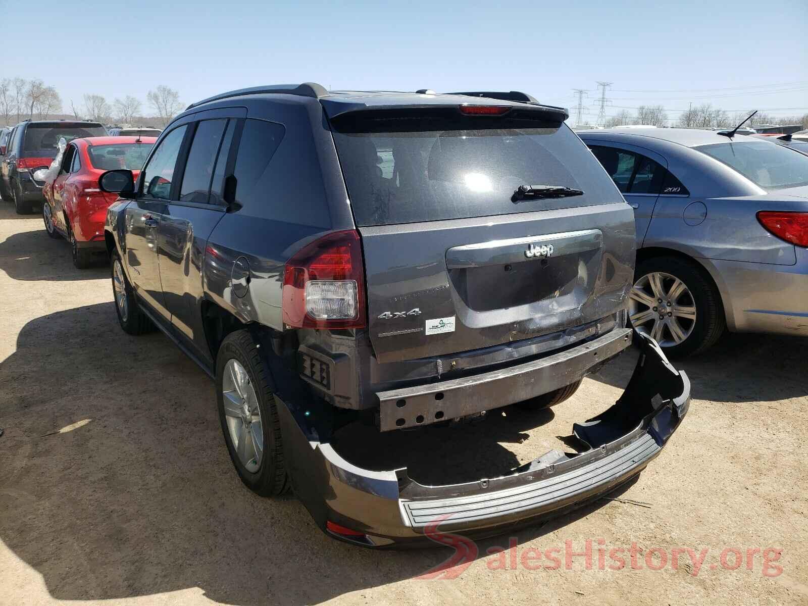 1C4NJDBB8GD646012 2016 JEEP COMPASS