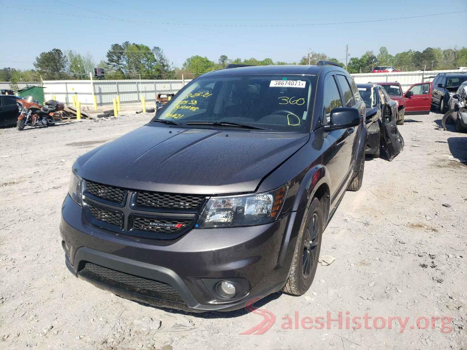 3C4PDCBB1KT868565 2019 DODGE JOURNEY