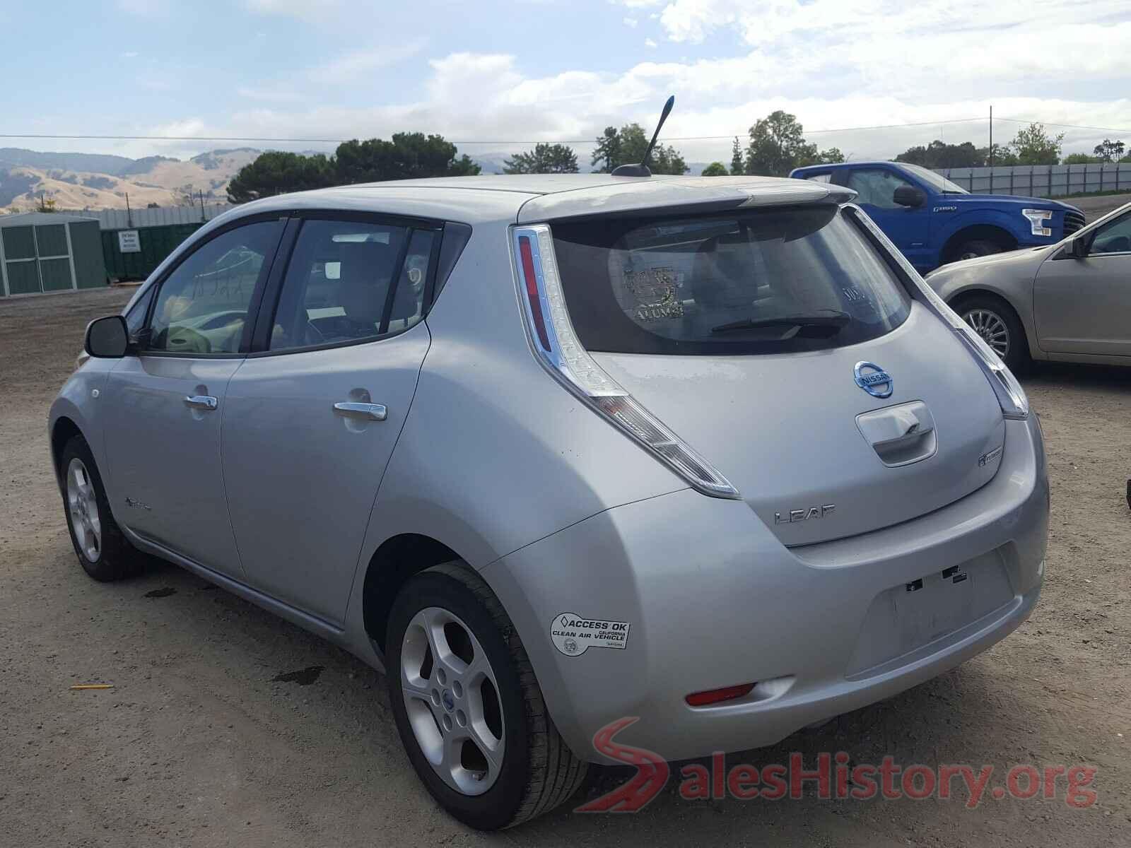 JN1AZ0CPXBT008565 2011 NISSAN LEAF