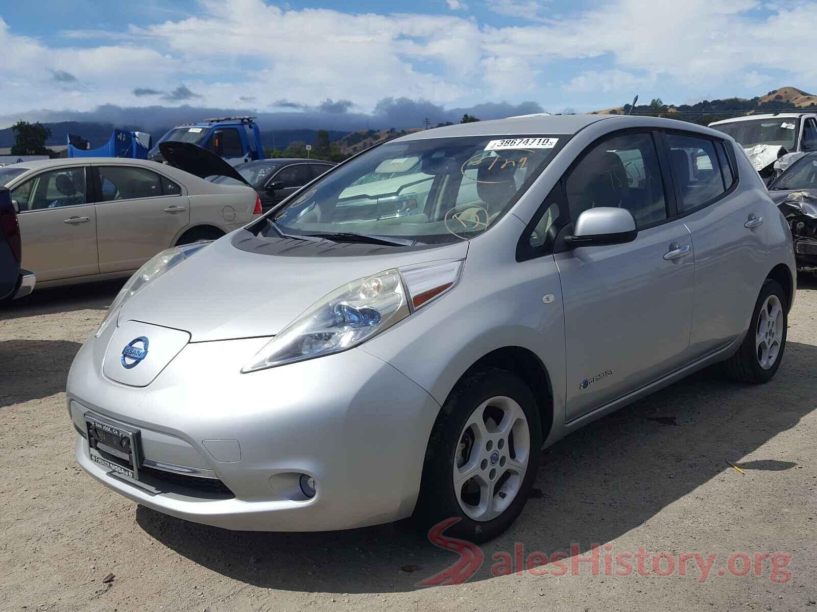 JN1AZ0CPXBT008565 2011 NISSAN LEAF