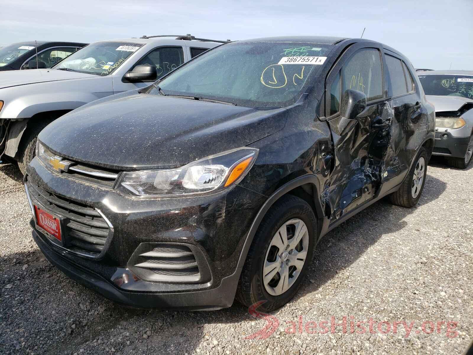 3GNCJKSBXHL183255 2017 CHEVROLET TRAX