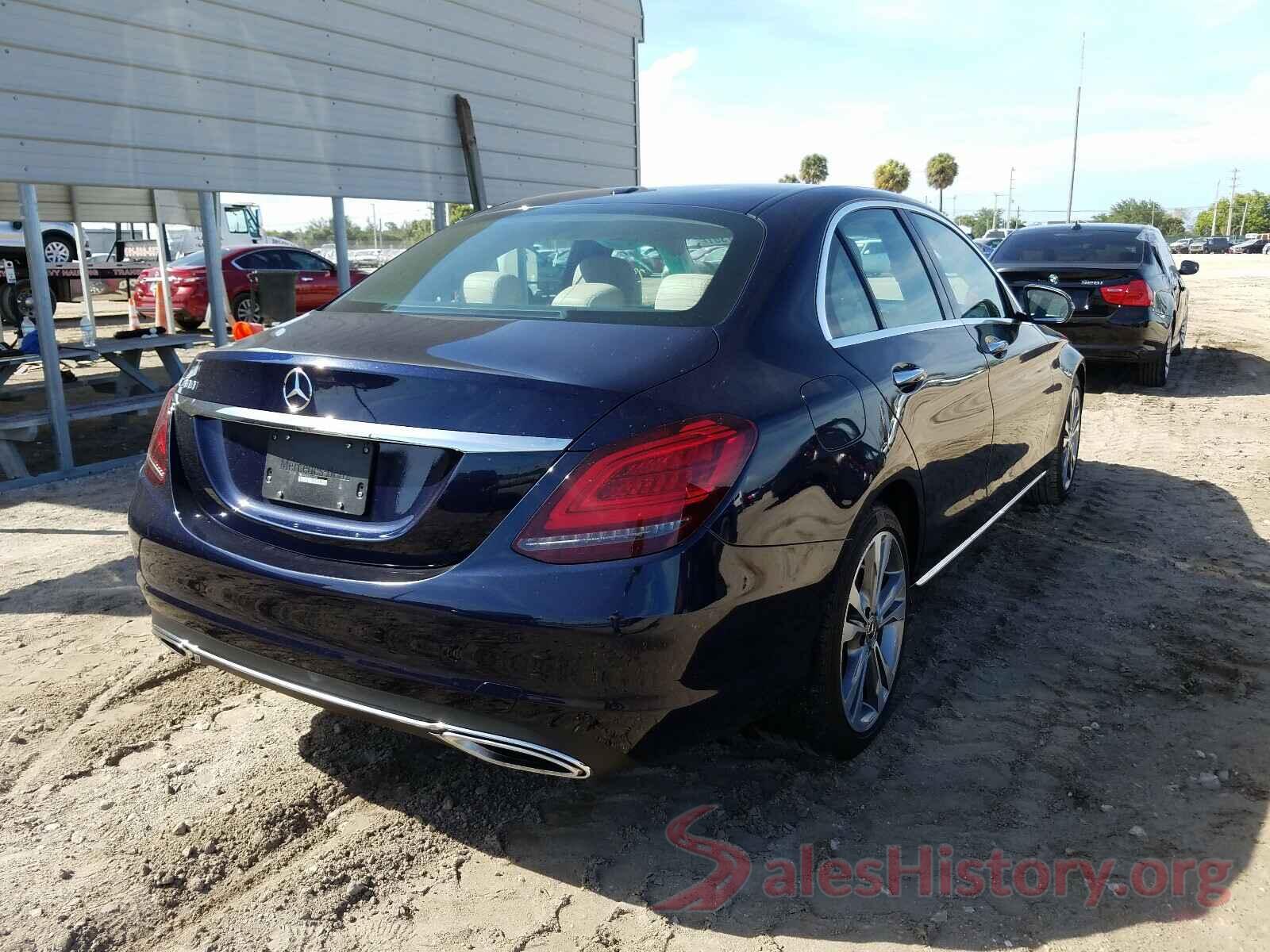 55SWF8DB2KU297259 2019 MERCEDES-BENZ C CLASS