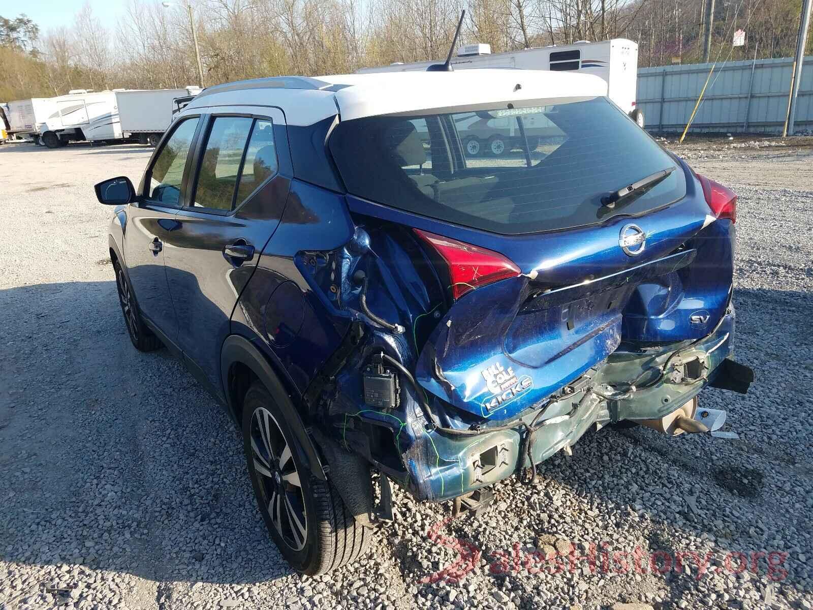 3N1CP5CU8KL564511 2019 NISSAN KICKS