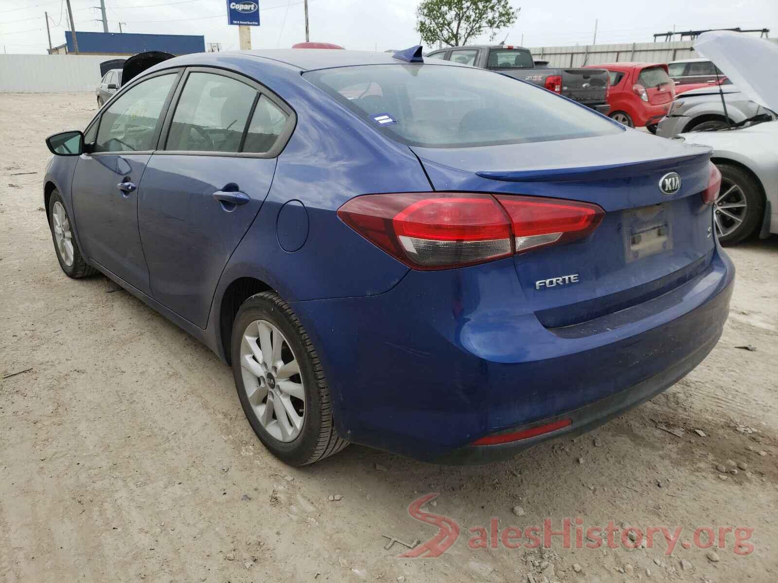 3KPFL4A71HE090282 2017 KIA FORTE