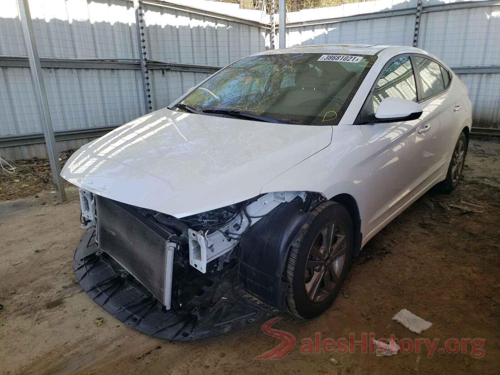 5NPD84LF5JH299507 2018 HYUNDAI ELANTRA