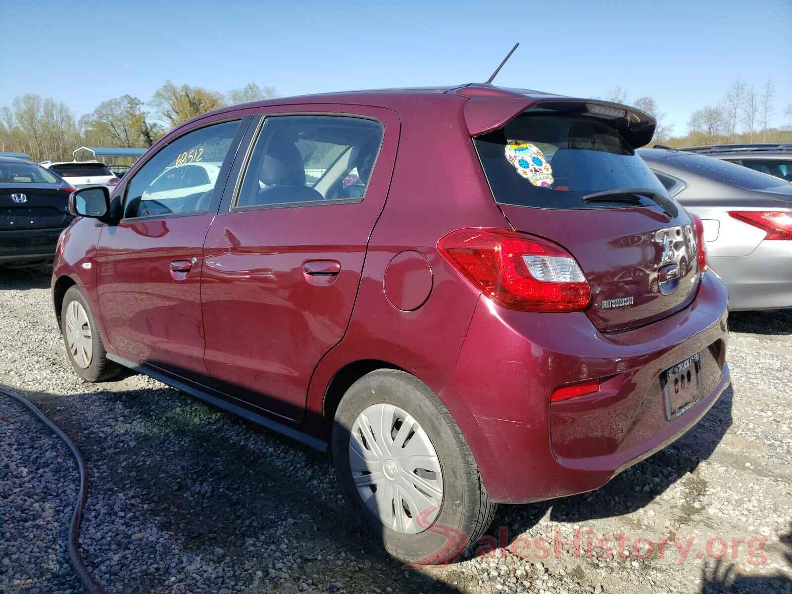 ML32A3HJ0HH018406 2017 MITSUBISHI MIRAGE