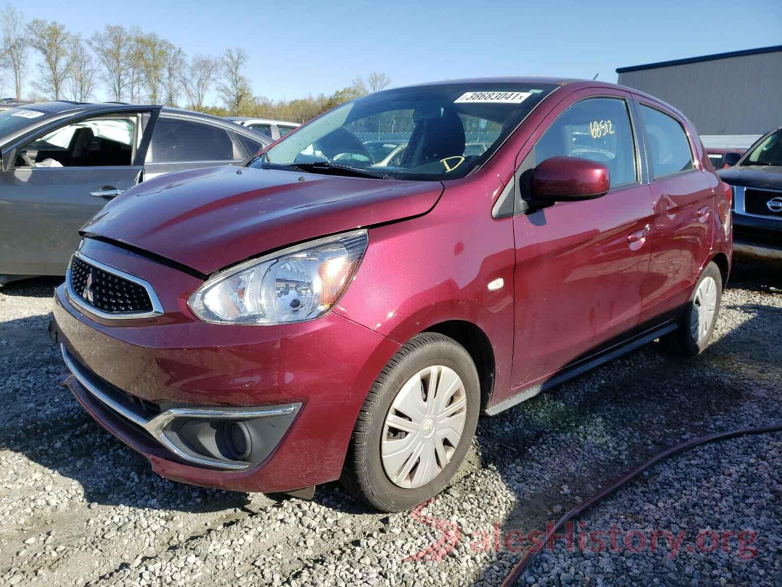 ML32A3HJ0HH018406 2017 MITSUBISHI MIRAGE