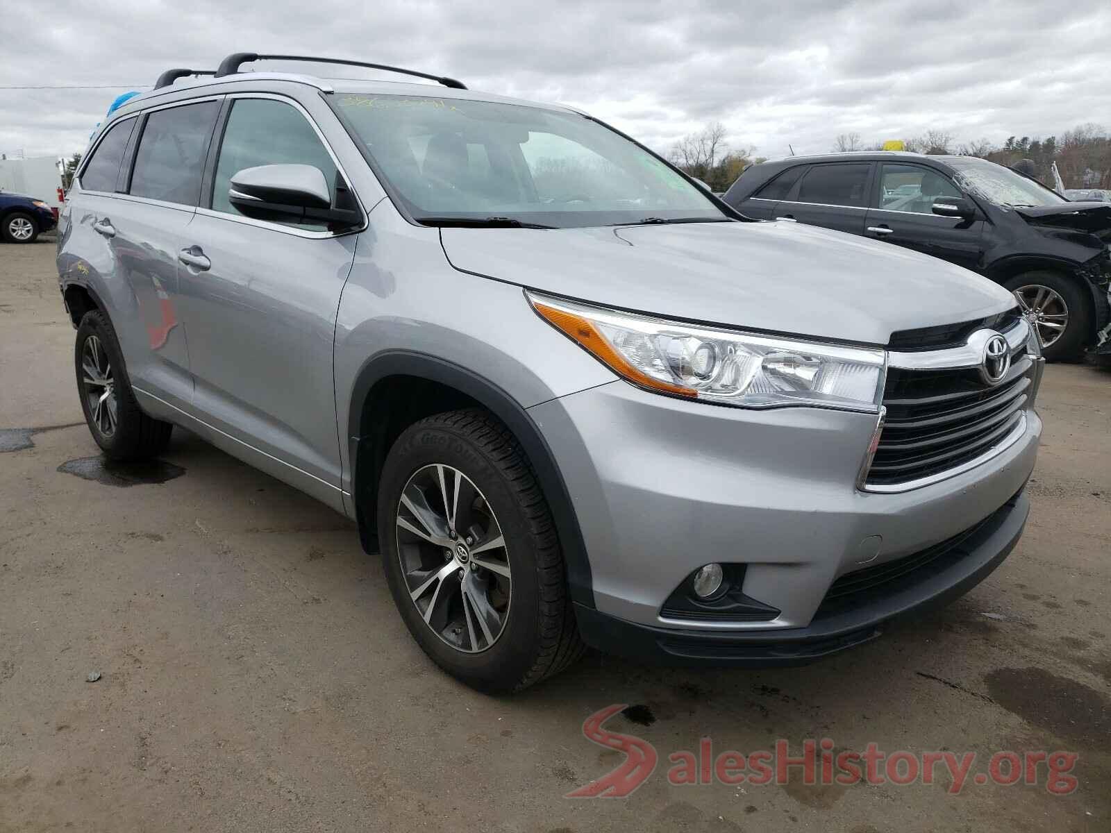 5TDJKRFH9GS251977 2016 TOYOTA HIGHLANDER