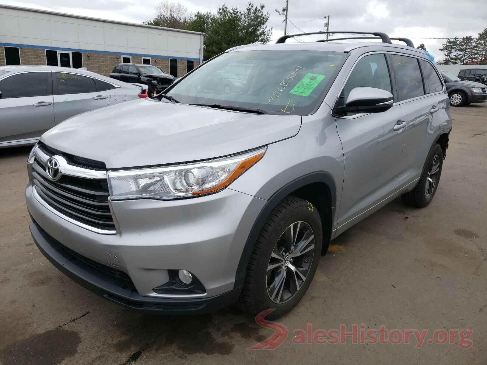 5TDJKRFH9GS251977 2016 TOYOTA HIGHLANDER