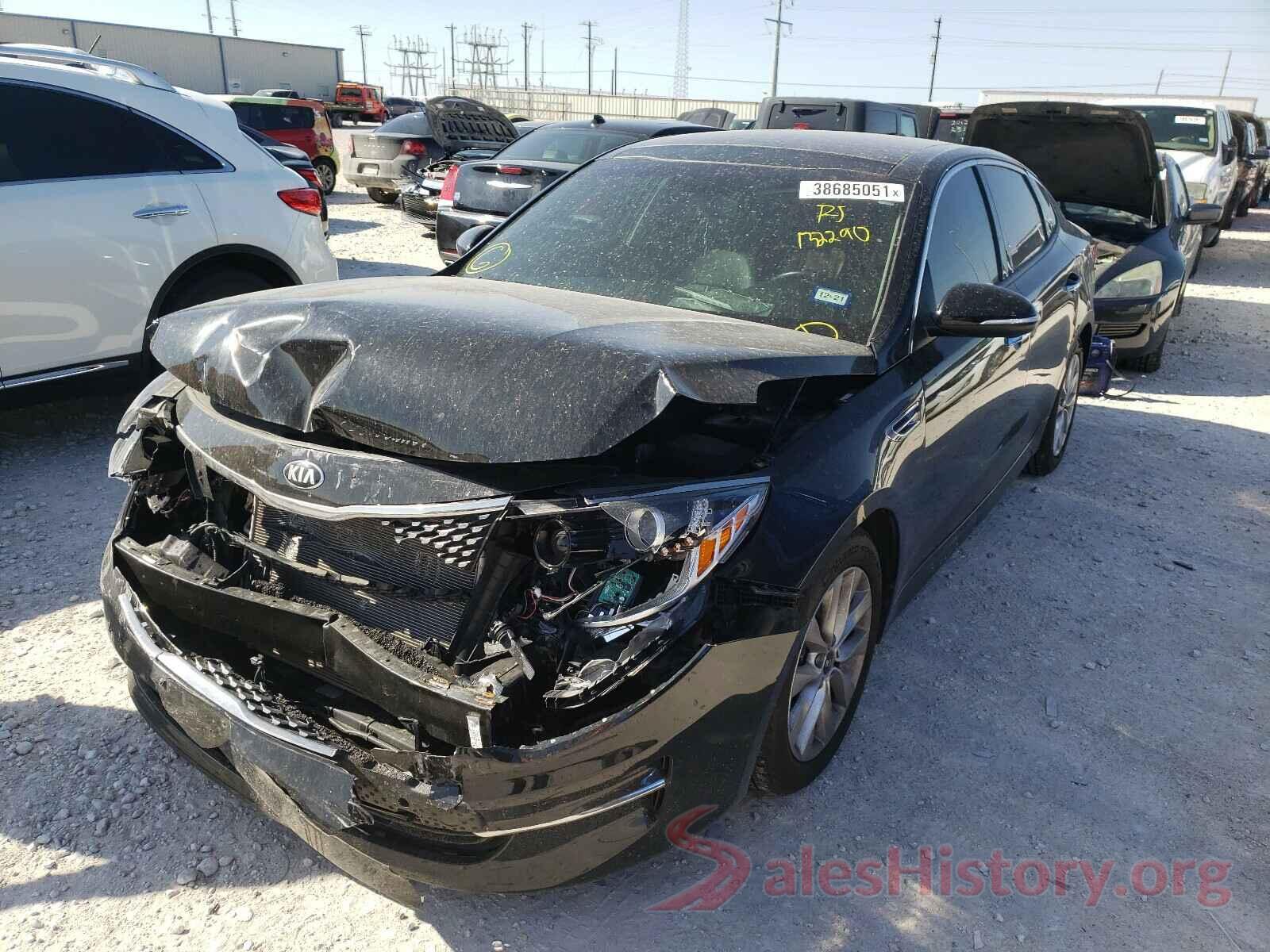 5XXGU4L3XHG132290 2017 KIA OPTIMA