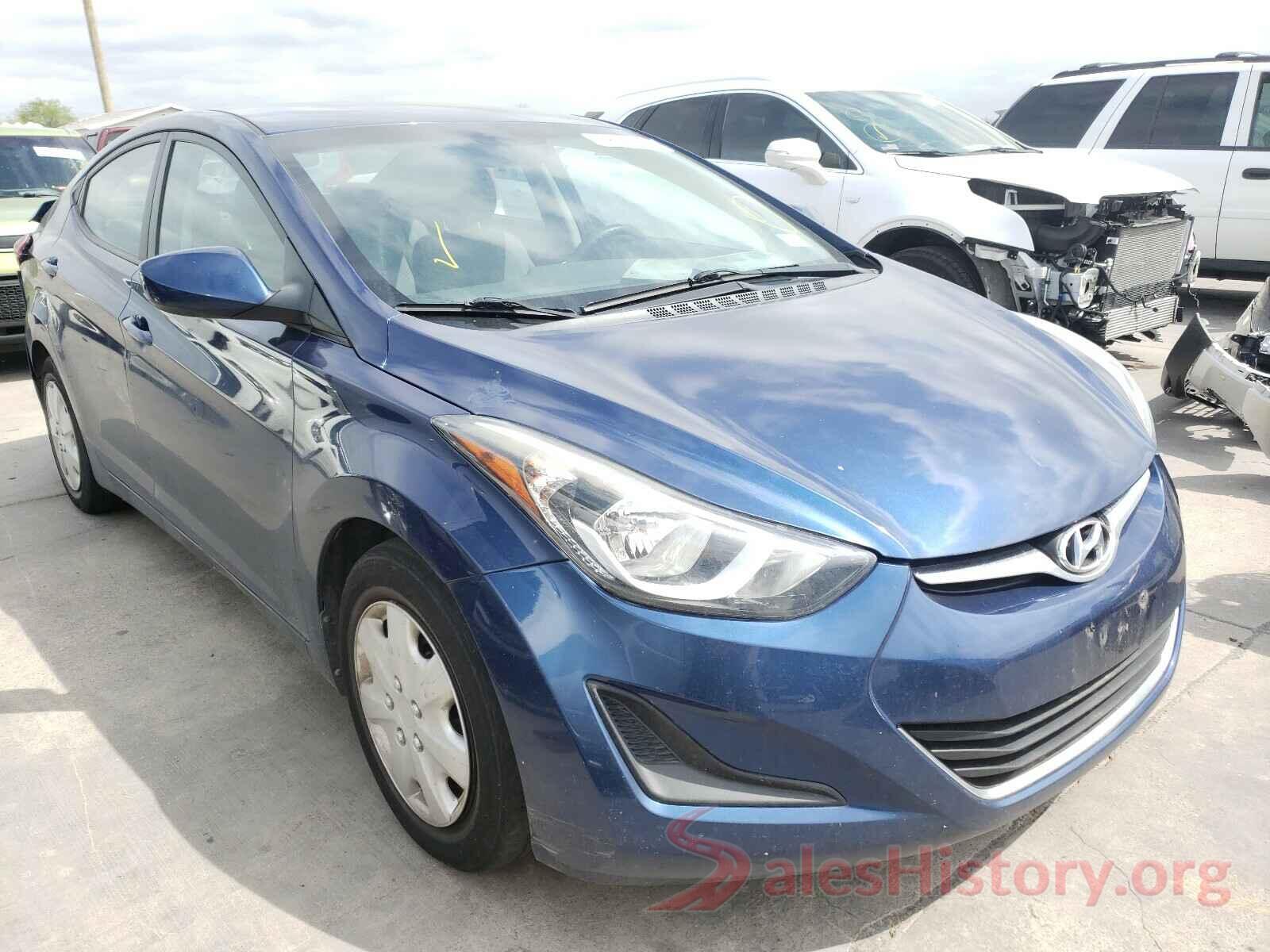 5NPDH4AE3GH774610 2016 HYUNDAI ELANTRA