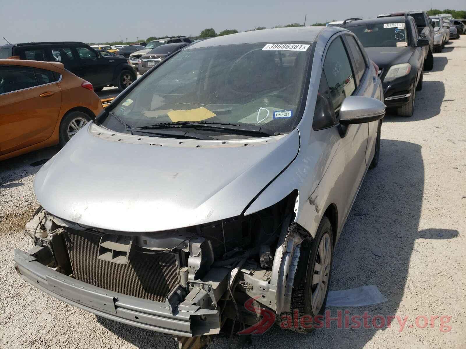 JHMGK5H57GX013799 2016 HONDA FIT