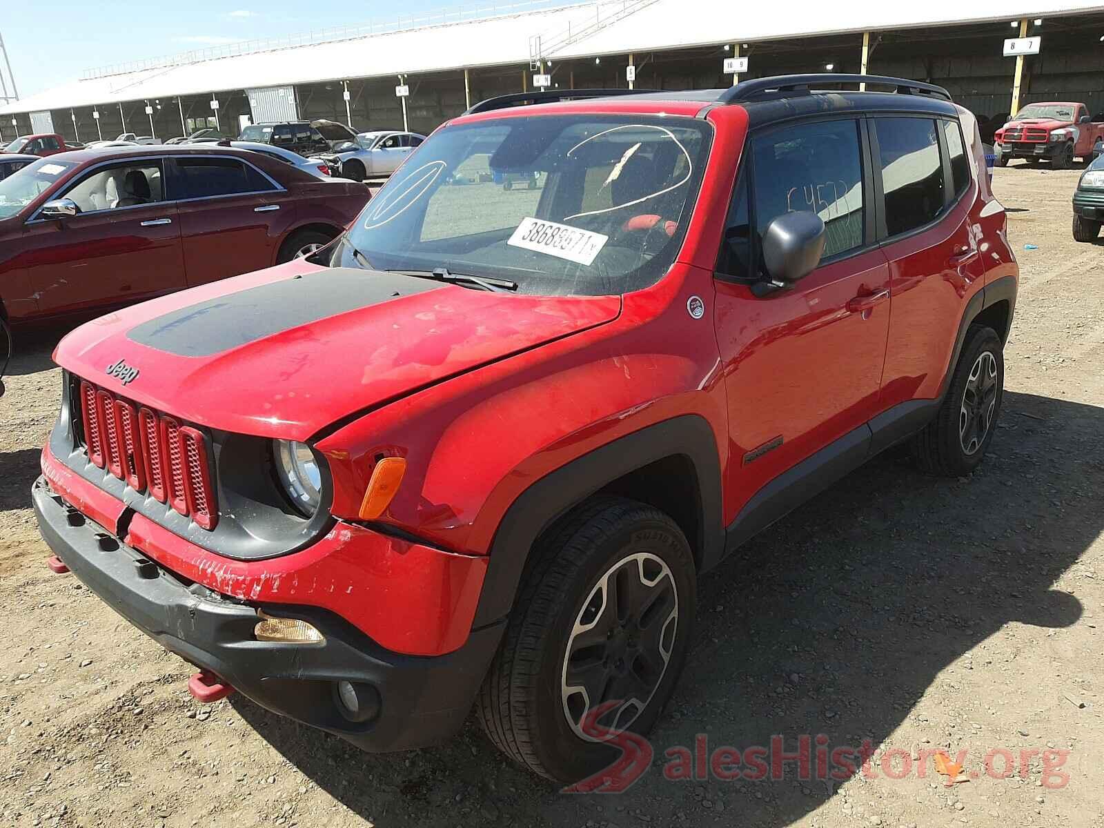 ZACCJBCTXGPD75507 2016 JEEP RENEGADE