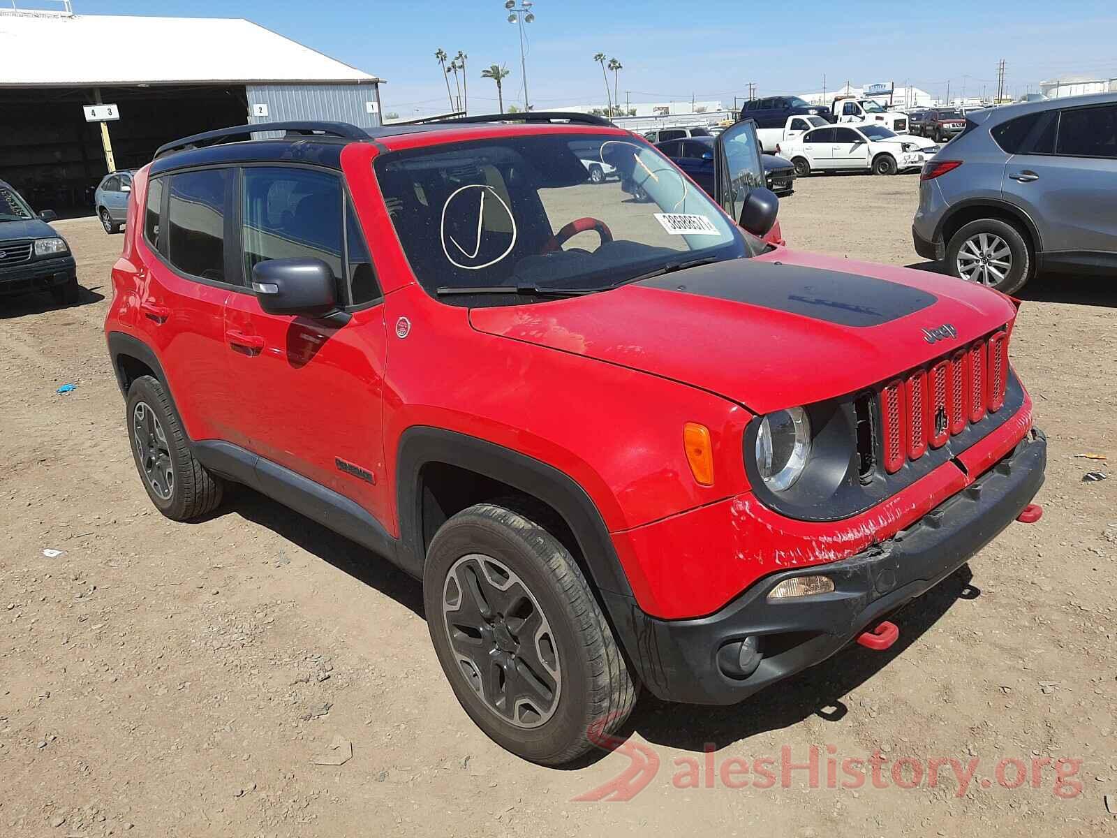 ZACCJBCTXGPD75507 2016 JEEP RENEGADE