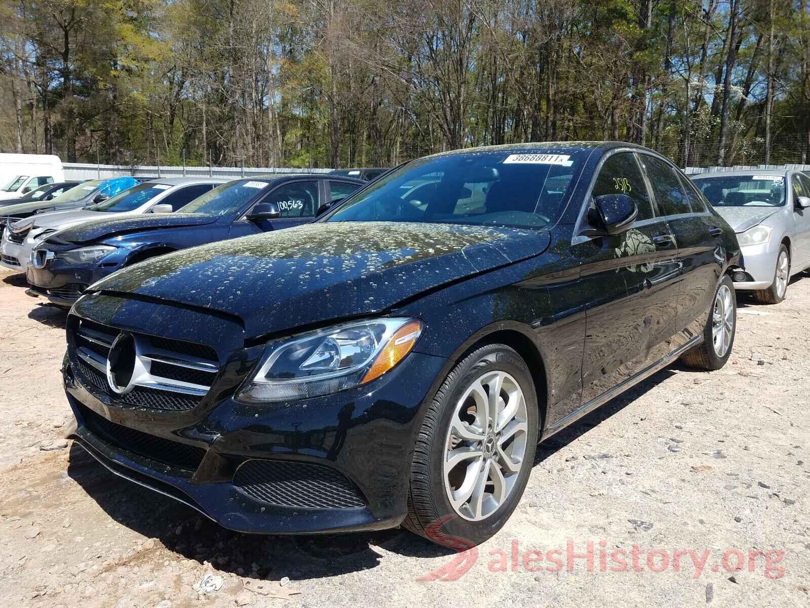 55SWF4JB0JU268385 2018 MERCEDES-BENZ C CLASS